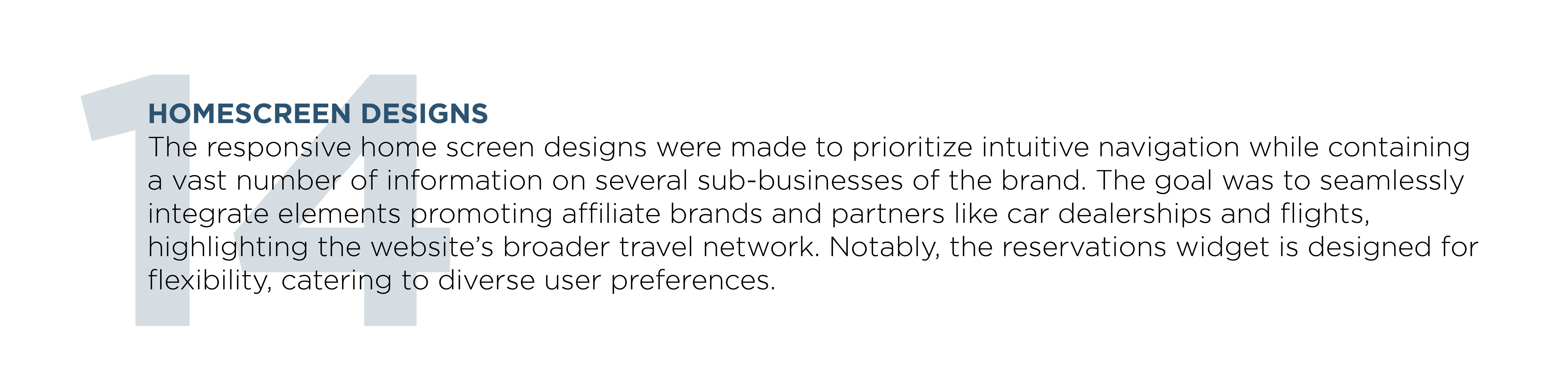 Tailored booking flow wireframe.