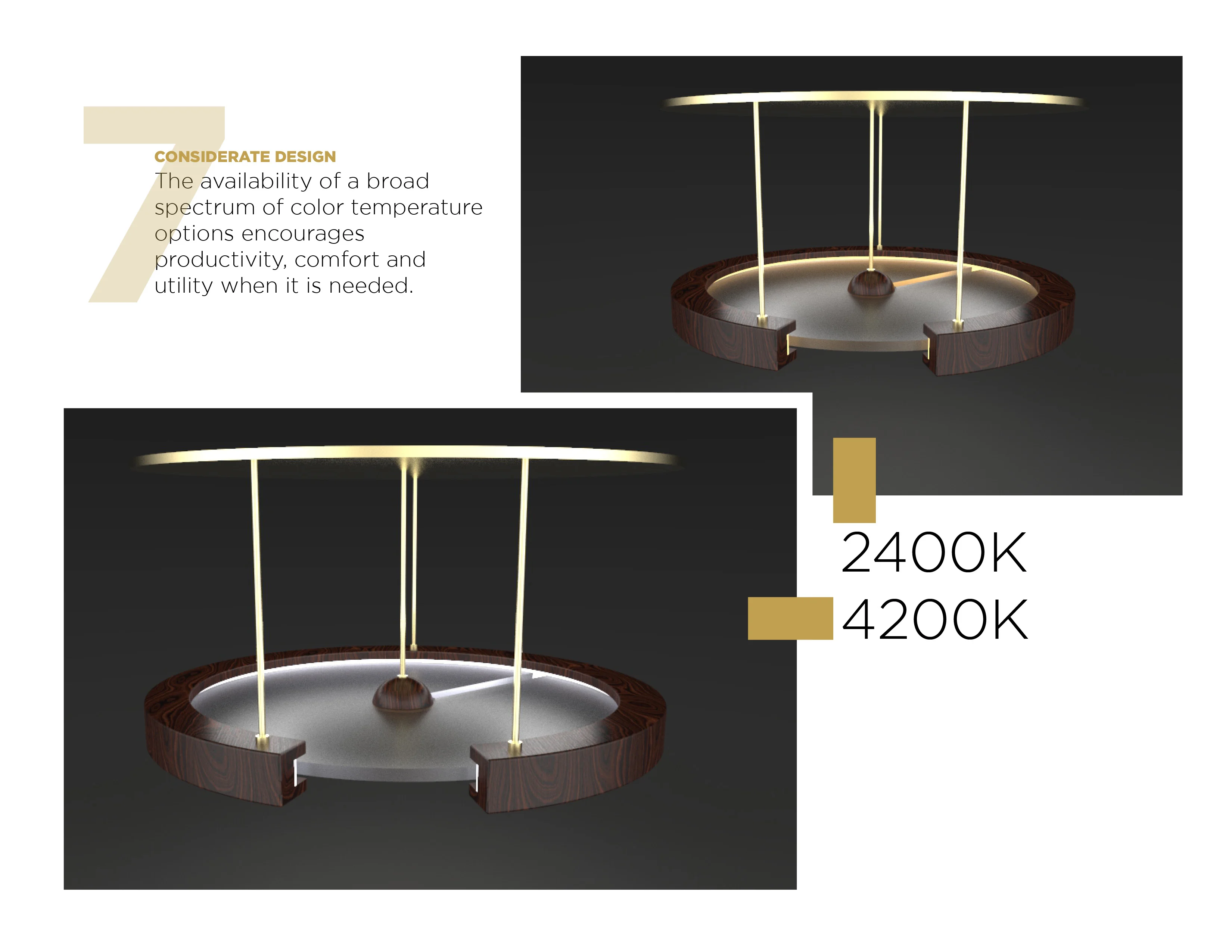 Design exploration page with sketches of circular forms and prototypes.